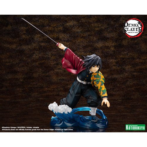 Demon Slayer: Kimetsu no Yaiba Giyu Tomioka ArtFX J 1:8 Scale Statue - ReRun
Demon Slayer Kotobukiya Statues
Item Number: KTPV417WNK1