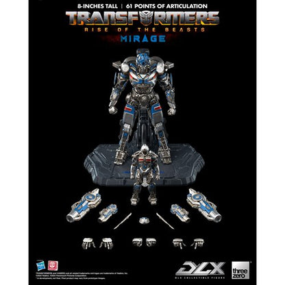 Transformers: Rise of the Beasts Mirage DLX Action Figure
Transformers Threezero Action Figures
Item Number: TH3Z0564WNK