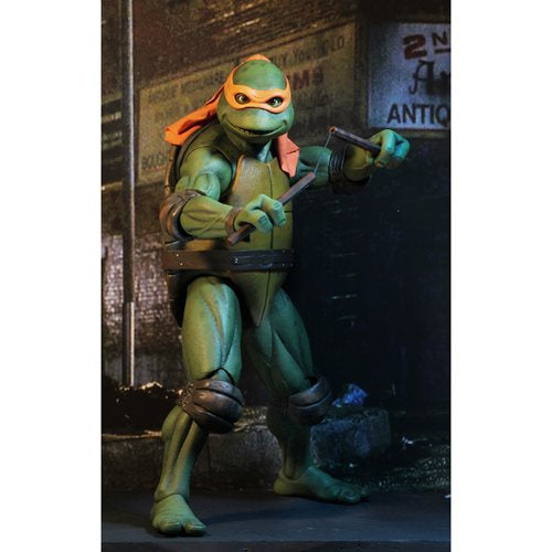 Teenage Mutant Ninja Turtles Movie 1990 Michelangelo 1:4 Scale Action Figure
Teenage Mutant Ninja Turtles NECA Action Figures
Item Number: NC54054WNK