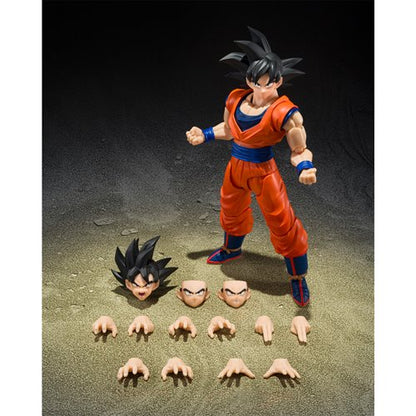 Dragon Ball Z Son Goku The Kind-Hearted Saiyan S.H.Figuarts Action Figure
Dragon Ball Bandai Tamashii Nations Action Figures
Item Number: BLFBAS69783WNK