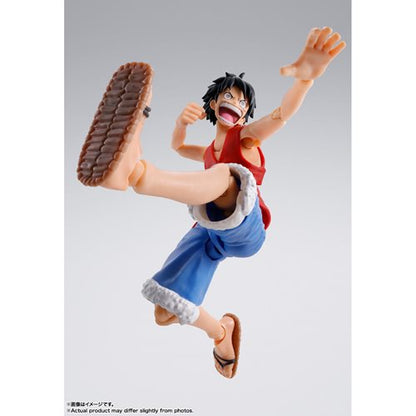 One Piece Monkey D. Luffy Romance Dawn S.H.Figuarts Action Figure - Reissue
One Piece Bandai Tamashii Nations Action Figures
Item Number: BLFBAS66473WNK