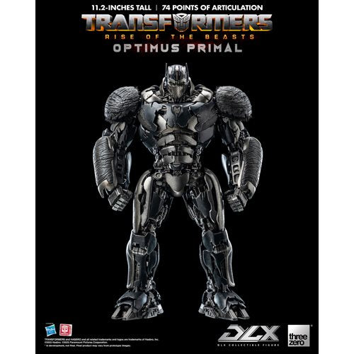 Transformers: Rise of the Beasts Optimus Primal DLX Action Figure
Transformers Threezero Action Figures
Item Number: TH3Z0565WNK