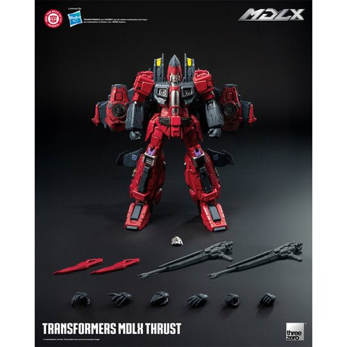 Transformers Thrust MDLX Action Figure
Transformers Threezero Action Figures
Item Number: TH3Z0889WNK