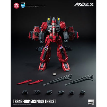 Transformers Thrust MDLX Action Figure
Transformers Threezero Action Figures
Item Number: TH3Z0889WNK