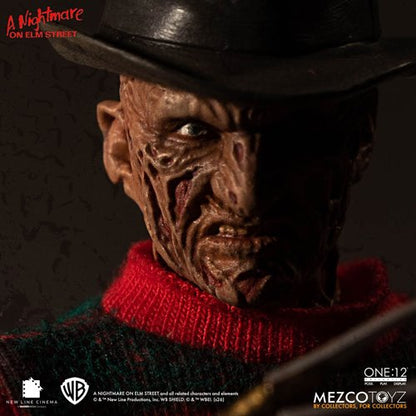 A Nightmare on Elm Street Freddy Krueger One:12 Collective Action Figure
Nightmare on Elm Street Mezco Toyz Action Figures
Item Number: MZ77390WNK1