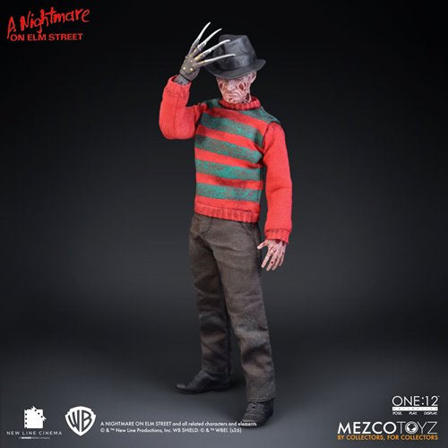 A Nightmare on Elm Street Freddy Krueger One:12 Collective Action Figure
Nightmare on Elm Street Mezco Toyz Action Figures
Item Number: MZ77390WNK1
