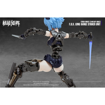 Cyber Forest Fantasy Girls F.O.X. Long Range Striker Unit Vivienne 1:12 Scale Model Kit