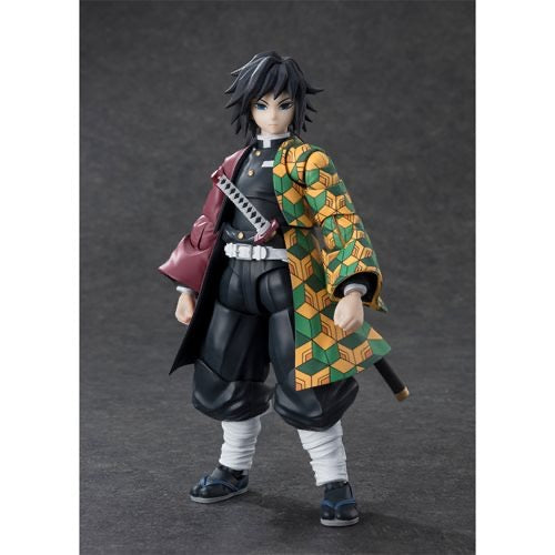 Demon Slayer:Kimetsu  No Yaiba Giyu Tomioka  S.H. Figuarts Action Figure Demon Slayer Bandai Tamashii Nations Action Figures Item Number: BLFBAS66477