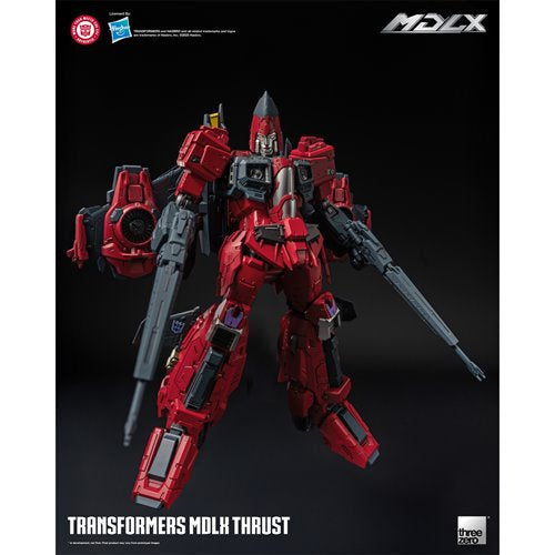 Transformers Thrust MDLX Action Figure
Transformers Threezero Action Figures
Item Number: TH3Z0889WNK