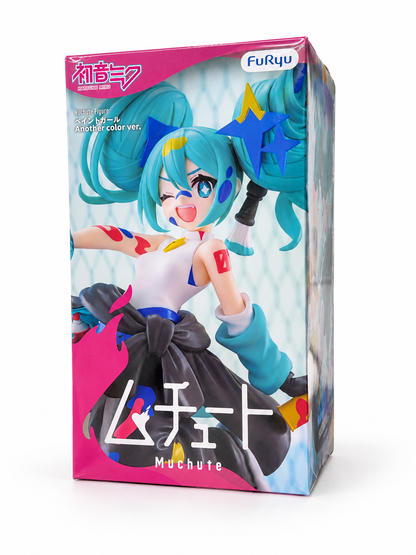 Hatsune Miku Muchute Figure – Paint Girl Another Color Ver., 9.05”
