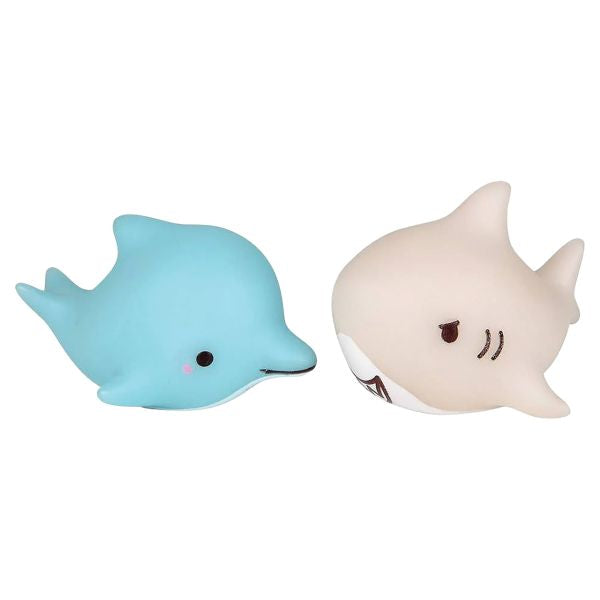 Kawaii Mini Rubber Animal Toy Set – 50-Piece Assorted Animals with Storage Tub