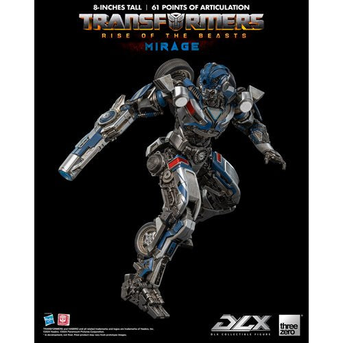 Transformers: Rise of the Beasts Mirage DLX Action Figure
Transformers Threezero Action Figures
Item Number: TH3Z0564WNK