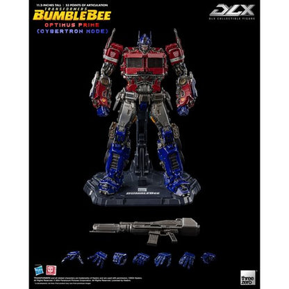 Transformers: Bumblebee Optimus Prime Cybertron Mode DLX Action Figure
Transformers Threezero Action Figures
Item Number: TH3Z0650WNK