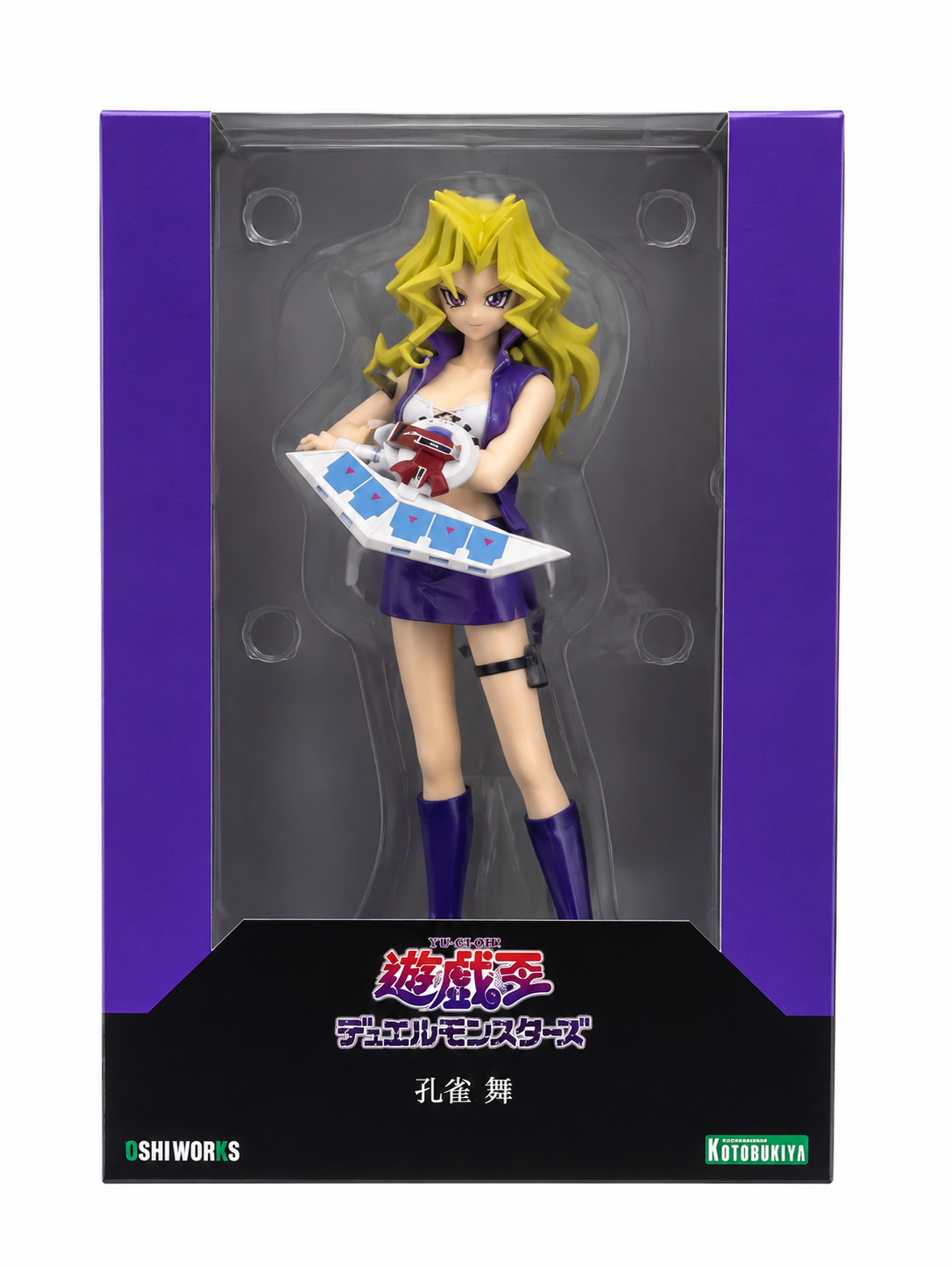 Yu-Gi-Oh! Duel Monsters Mai Valentine Oshi Works Statue
Yu-Gi-Oh Kotobukiya Statues
Item Number: KTGP007WNK1