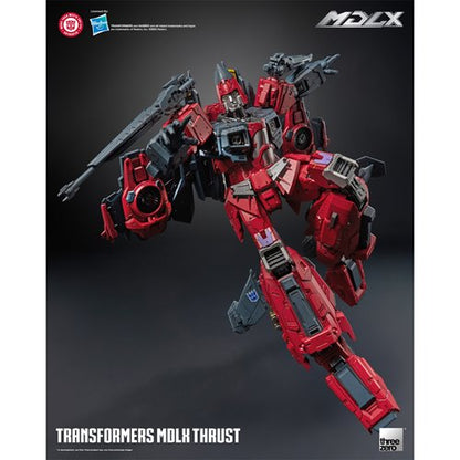 Transformers Thrust MDLX Action Figure
Transformers Threezero Action Figures
Item Number: TH3Z0889WNK