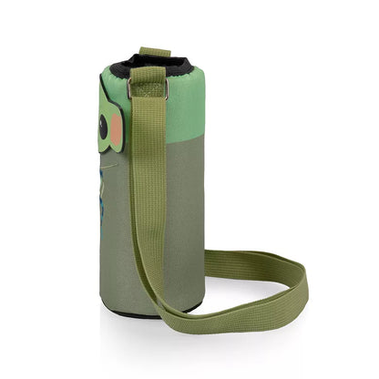 Star Wars: The Mandalorian Grogu Insulated Water Bottle Cooler with Shoulder Strap | Oniva