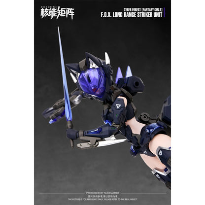 Cyber Forest Fantasy Girls F.O.X. Long Range Striker Unit Vivienne 1:12 Scale Model Kit