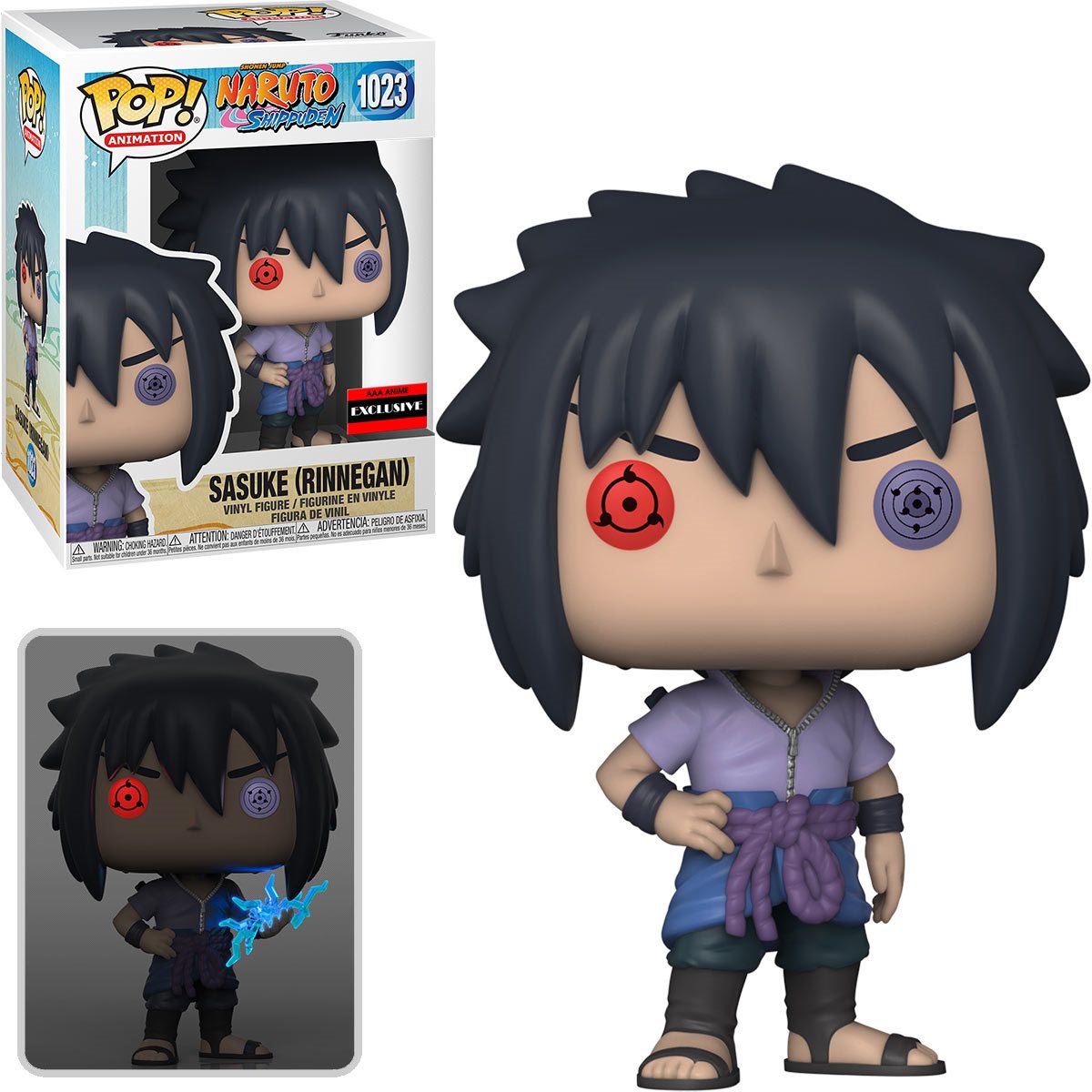 Naruto Sasuke Uchiha Rinnegan Funko Pop! Vinyl Figure - AAA Anime Exclusive