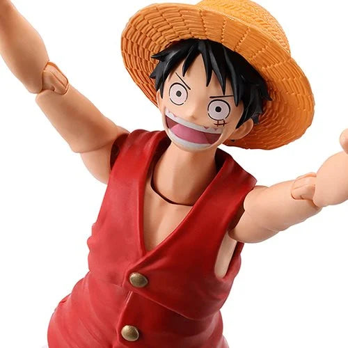 One Piece Monkey D. Luffy Romance Dawn S.H.Figuarts Action Figure - Reissue
One Piece Bandai Tamashii Nations Action Figures
Item Number: BLFBAS66473WNK