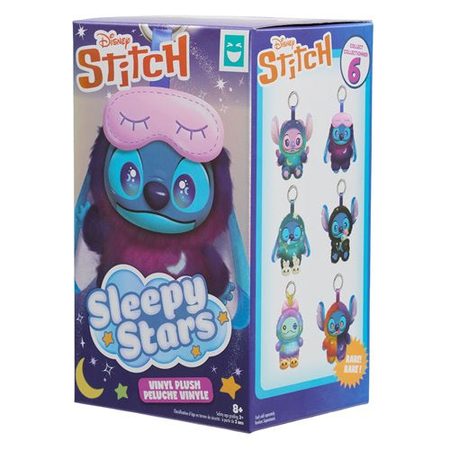Lilo & Stitch Sleepy Stars Blind-Box Vinyl Plush Case of 6
Just Play Lilo & Stitch Plush
Item Number: JP12489AWNK1
Pieces Per Case: 6