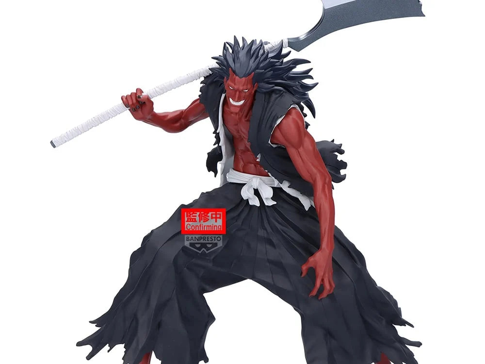Bleach Maximatic Kenpachi Zaraki Figure – Banpresto, 9.4. Item Number #SAN71961WNK