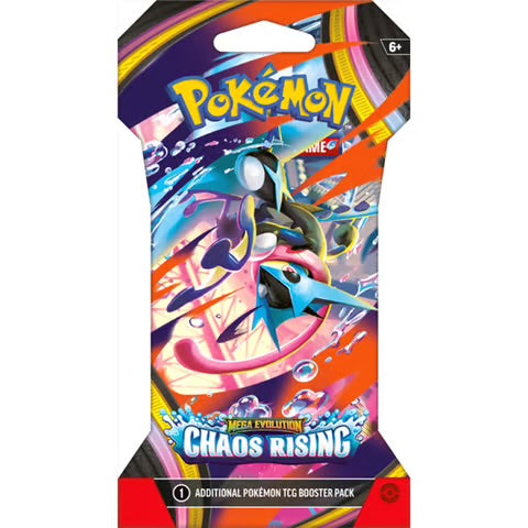 Pokémon TCG Chaos Booster Pack (1 Random Sealed Pack) – Random Artwork