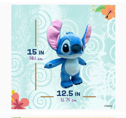 Disney Lilo & Stitch 15-Inch Stitch Plush – Kids Preferred