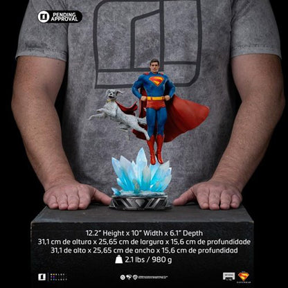 Superman (2025) Superman and Krypto 1:10 Art Scale Limited Edition Statue
Superman Iron Studios Statues
Item Number: RN57828WNK1