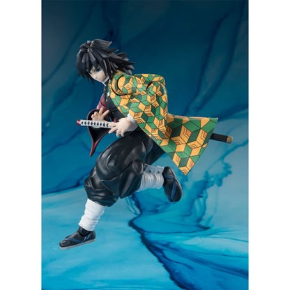 Demon Slayer:Kimetsu  No Yaiba Giyu Tomioka  S.H. Figuarts Action Figure Demon Slayer Bandai Tamashii Nations Action Figures Item Number: BLFBAS66477
