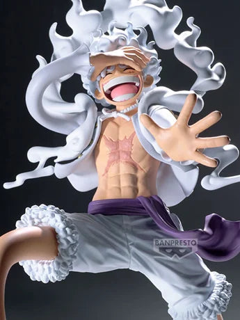 One Piece Grandista Monkey D. Luffy Gear 5 Ver. III Figure – 10.6 Inches