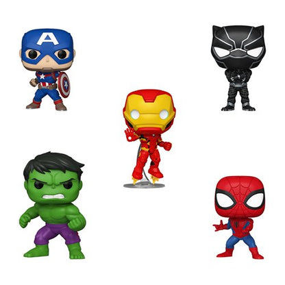 Marvel Funko Pop! Vinyl Figure 5-Pack
Marvel Funko Vinyl Figures
Item Number: FU94798WNK1