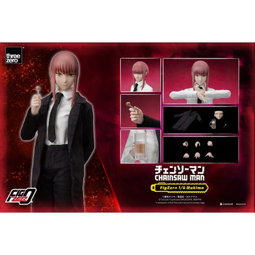 Chainsaw Man Makima FigZero 1:6 Scale Action Figure
Threezero Chainsaw Man Action Figures
Item Number: TH3Z0466WNK1