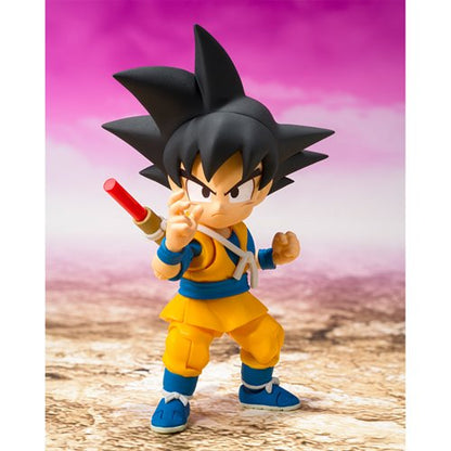 Dragon Ball Daima Son Goku Mini S.H.Figuarts Action Figure
Dragon Ball Bandai Tamashii Nations Action Figures
Item Number: BLFBAS66638WNK