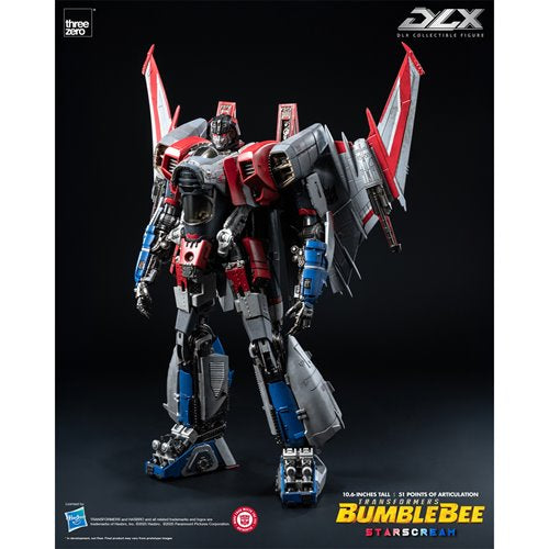 Transformers: Bumblebee Starscream DLX Action Figure
Threezero Transformers Action Figures
Item Number: TH3Z0943WNK