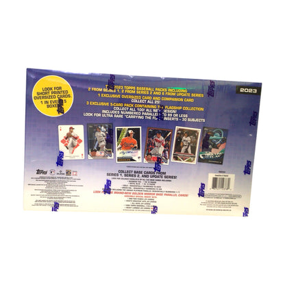 2023 Topps Baseball – The Flagship Collection Box (Series 1, Series 2, Update Series)