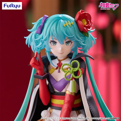 Vocaloid Hatsune Miku Flower Fairy Camellia Noodle Stopper Statue
Vocaloid Furyu Statues and Busts
Item Number: SANSHP3383WNK