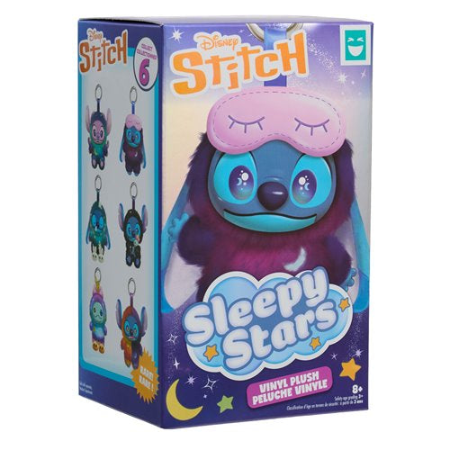 Lilo & Stitch Sleepy Stars Blind-Box Vinyl Plush Case of 6
Just Play Lilo & Stitch Plush
Item Number: JP12489AWNK1
Pieces Per Case: 6