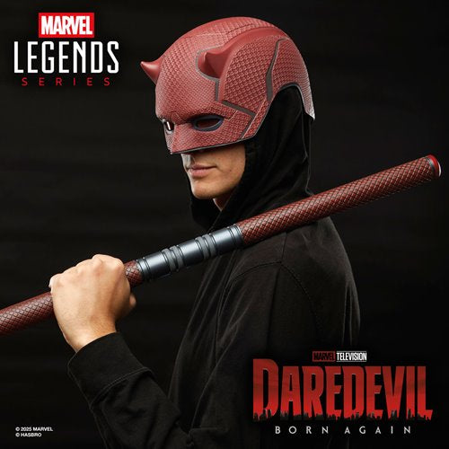 Daredevil Marvel Legends Daredevil: Born Again Mask and Billy Club Prop Replicas
Daredevil Hasbro Prop Replicas
Item Number: HSG1598WNK1