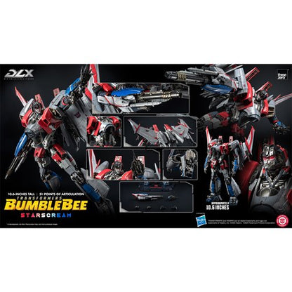 Transformers: Bumblebee Starscream DLX Action Figure
Threezero Transformers Action Figures
Item Number: TH3Z0943WNK