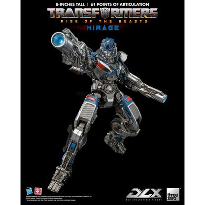 Transformers: Rise of the Beasts Mirage DLX Action Figure
Transformers Threezero Action Figures
Item Number: TH3Z0564WNK