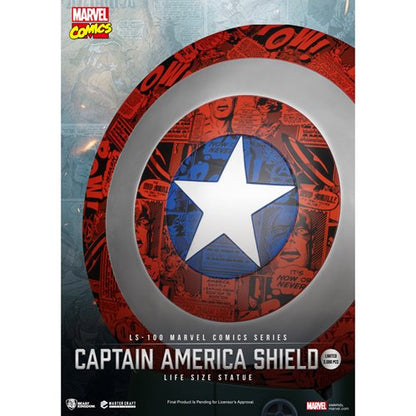 Marvel Comics Series Captain America Life Size Shield LS-100 Master Craft Statue
Captain America Beast Kingdom Statues and Busts
Item Number: DC245820WNK
