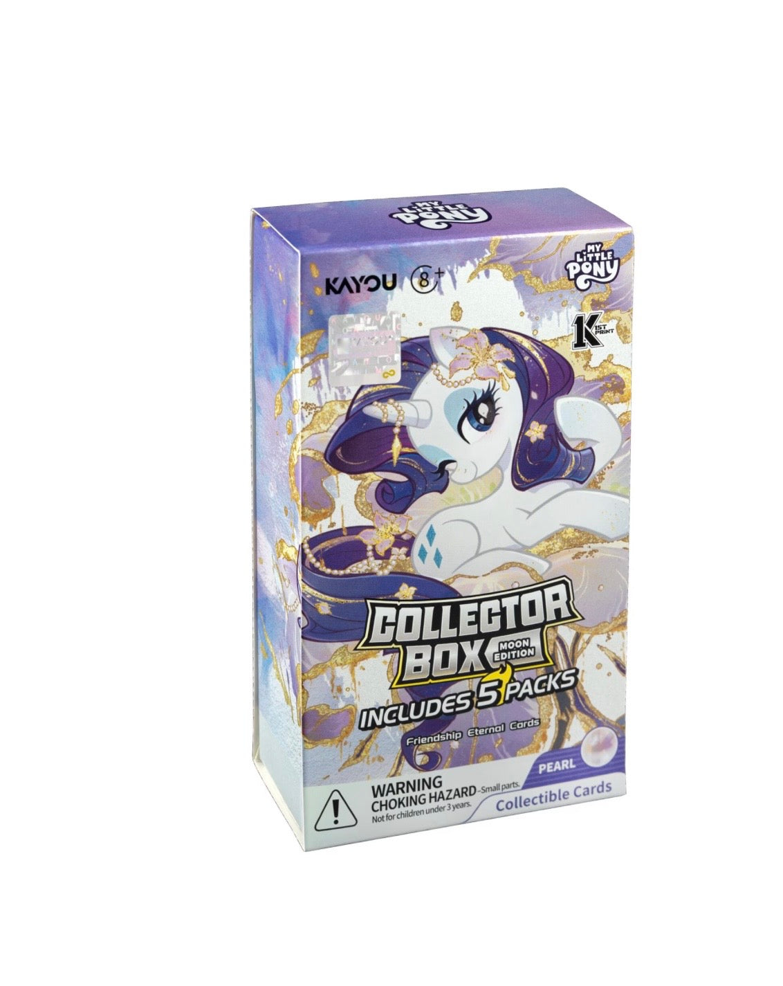 Kayou My Little Pony Friendship Eternal Cards – Moon Edition Series 4 Pearl Collector Box (5 Packs)
