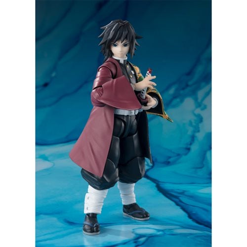Demon Slayer:Kimetsu  No Yaiba Giyu Tomioka  S.H. Figuarts Action Figure Demon Slayer Bandai Tamashii Nations Action Figures Item Number: BLFBAS66477