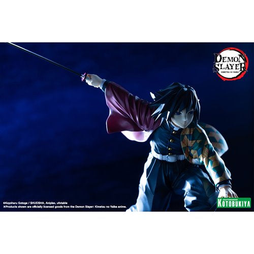 Demon Slayer: Kimetsu no Yaiba Giyu Tomioka ArtFX J 1:8 Scale Statue - ReRun
Demon Slayer Kotobukiya Statues
Item Number: KTPV417WNK1