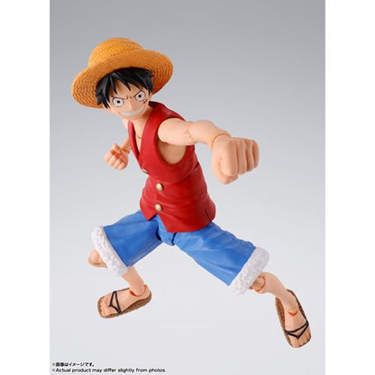 One Piece Monkey D. Luffy Romance Dawn S.H.Figuarts Action Figure - Reissue
One Piece Bandai Tamashii Nations Action Figures
Item Number: BLFBAS66473WNK