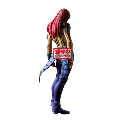 JoJo's Bizarre Adventure: Golden Wind Diavolo Mometria Statue
JoJos Bizarre Adventure Banpresto Statues
Item Number: 702593WNK