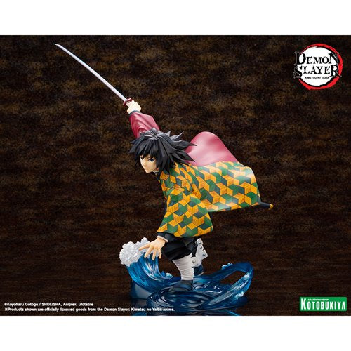 Demon Slayer: Kimetsu no Yaiba Giyu Tomioka ArtFX J 1:8 Scale Statue - ReRun
Demon Slayer Kotobukiya Statues
Item Number: KTPV417WNK1