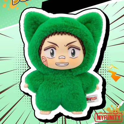 EAKI Sakamoto Days Cat Ear Plushie Blind Box Series – Full Display Box of 6 Plushies (Factory Sealed)