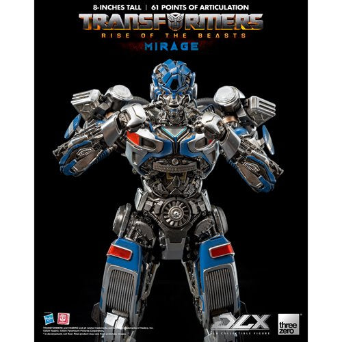 Transformers: Rise of the Beasts Mirage DLX Action Figure
Transformers Threezero Action Figures
Item Number: TH3Z0564WNK
