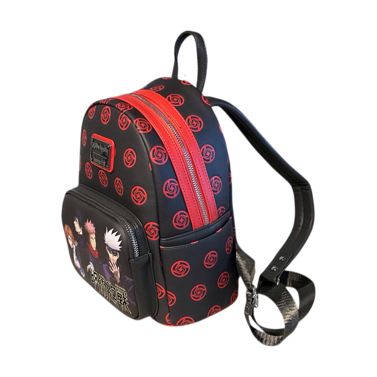 Jujutsu Kaisen Mini Backpack – Yuji, Megumi, Nobara & Gojo (Loungefly Style)